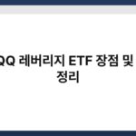TQQQ 레버리지 ETF 장점 및 단점 정리 5